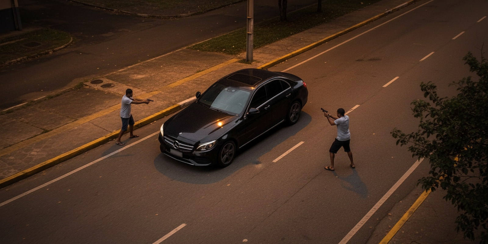 Transporte executivo blindado: essencial em áreas violentas